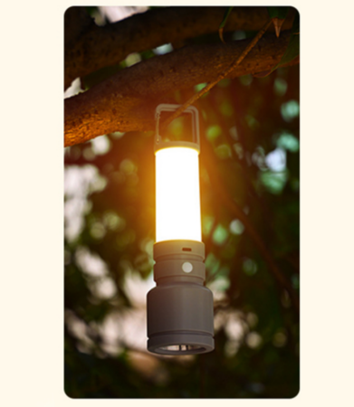 Ручной фонарь CH-23051-3W+SMD, Li-Ion аккум., карабин, ЗУ Type-C