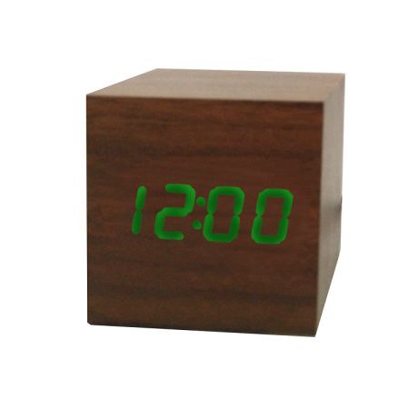 Часы электронные VST-869-4-Green с температурой и подсветкой Часы электронные VST-869-4-Green с температурой и подсветкой