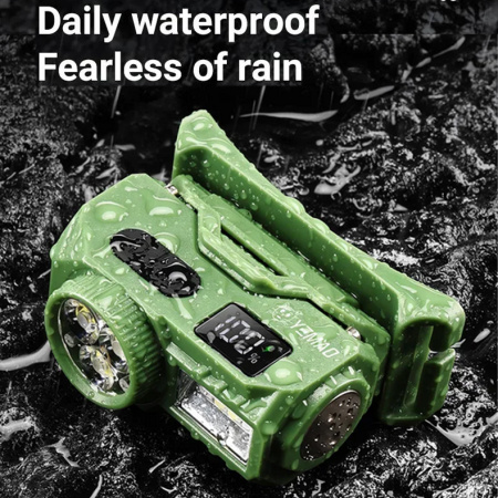 Налобный фонарь YEMAO YM-T614, 500LM, (White+Red), Сенсор, ЗУ Type-C