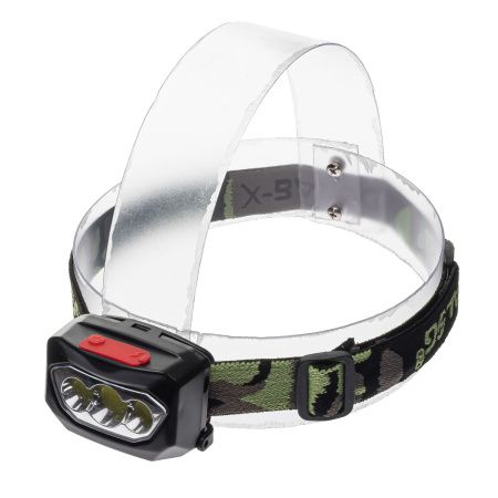 Налобный фонарь Bailong BL-933C, Акк., LED+COB, MicroUSB, 5112