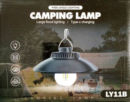Фонарь для кемпинга RB446, LED, LY11B, type-c, аккумулятор