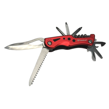 Мультитул швейцарский нож Traveler M306 с фонариком