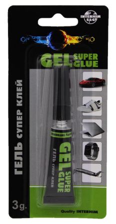 Суперклей Гель 3г.  Interhim S&G / блистер