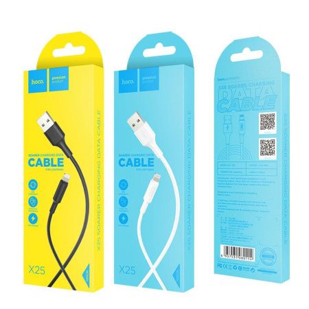Кабель USB HOCO X25 Lightning iPhone Кабель USB HOCO X25 Lightning iPhone