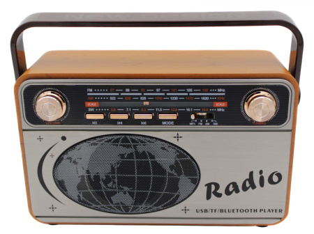 Радиоприёмник Bluetooth аккумуляторный с пультом Kemai MD-503