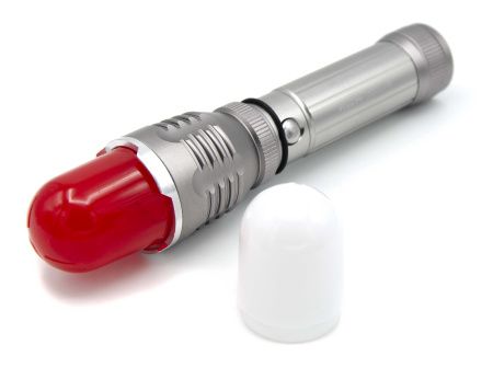 Ручной фонарь Police WD-294, Li-ion 18650 или 3хААА, XM-L T6, Zoom, 2 аварийные насадки