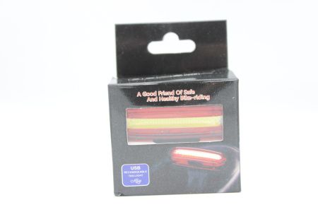 Велосипедный задний фонарь мигалка аккумуляторная PL-B20B, AQY-096 microUSB