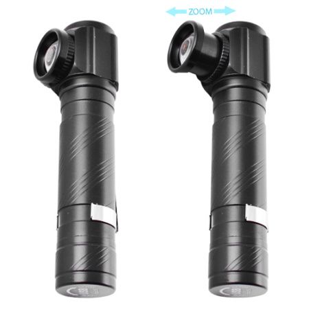 Налобный фонарь W01, Акк., LED, USB зарядка, магнит