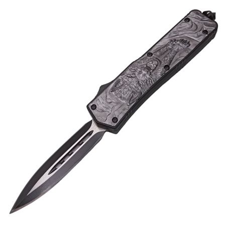 Нож выкидной фронтальный MicroTech SH585 Нож выкидной фронтальный MicroTech SH585