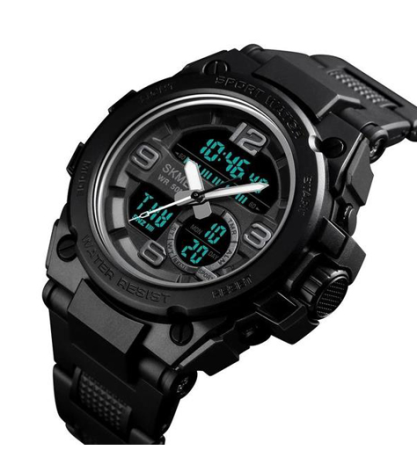 Часы наручные SKMEI 1452BK, BLACK, 9754