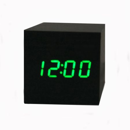 Часы электронные VST-869-1-Green с температурой и подсветкой Часы электронные VST-869-1-Green с температурой и подсветкой