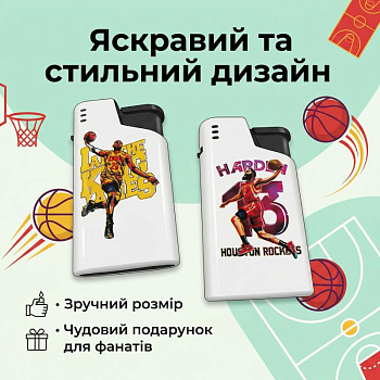 Зажигалки с баскетболистами — Фото 1 (1)