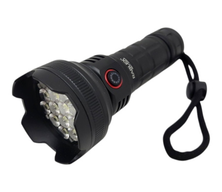 Ручной фонарь Rablex RB917, 19XTE, 1х18650 аккумулятор, Type-C, 3200LM
