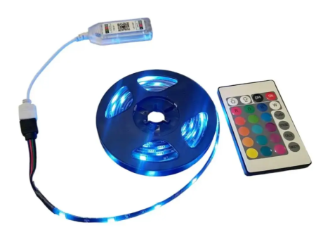 Лента светодиодная 2м, USB, 10008