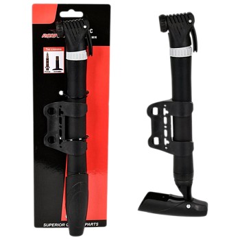 Насос для велосипеда presto/schrader 28*3см VL97761