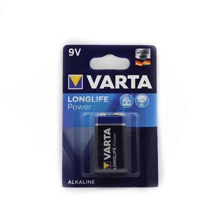 Батарейка Varta Longlife Крона 6F22 / 9V / Alkaline