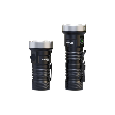 Ручной фонарь Rablex RB923, Белый+Синий+Зелёный+Красный+Фиолетовый+Жёлтый, ЗУ Type-C,