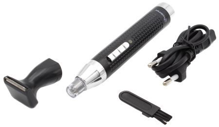 Триммер ProGemei GM-3120 аккумуляторный, с насадкой для носа и ушей.