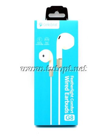 Вакуумные наушники-гарнитура Celebrat G8