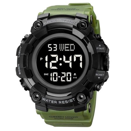 Часы наручные SKMEI 1968AG, ARMY GREEN, 9299