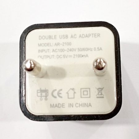 СЗУ Сетевое Зарядное Устройство USB x 2 "КУБИК" 2100, 2106