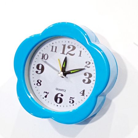 Часы Будильник L-71 / Цветок / разные цвета