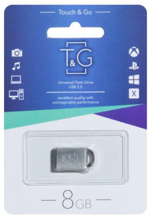 USB флеш накопитель T&G метал серия 8GB/ TG107 (Гарантия 3года) USB флеш накопитель T&G метал серия 8GB/ TG107 (Гарантия 3года)
