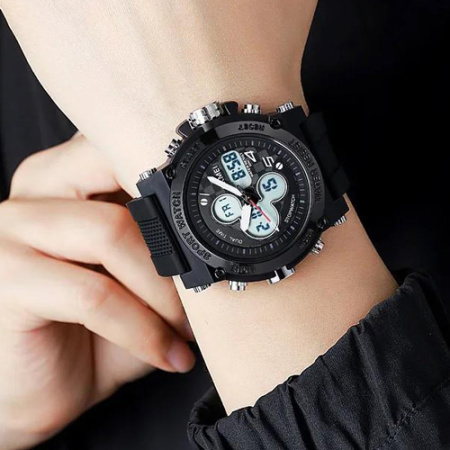 Часы наручные SKMEI 2065BKWT, BLACK-WHITE, 10295