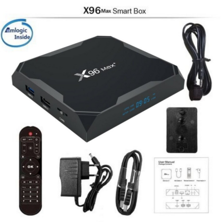 Смарт ТВ-приставка X96 MAX PLUS 2/16 S905X3 Андроид 11 Смарт ТВ-приставка X96 MAX PLUS 2/16 S905X3 Андроид 11