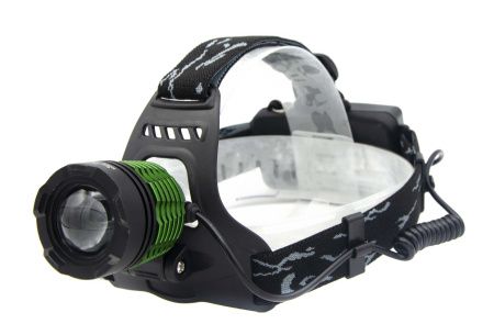 Налобный фонарь Bailong BL-2188-T6, RB101, T6, Zoom, MicroUSB