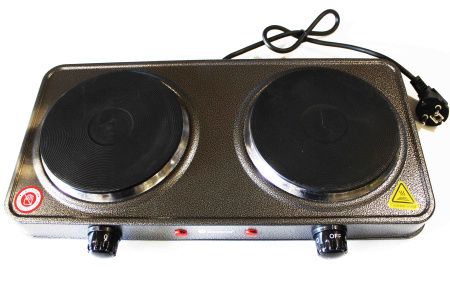 Электроплита двух комфорная/Дисковая / Domotec MS-5822