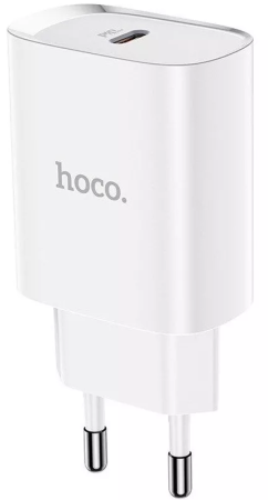 СЗУ Сетевое Зарядное Устройство Hoco N14, быстрая зарядка 20W, Type-C - Lightning СЗУ Сетевое Зарядное Устройство Hoco N14, быстрая зарядка 20W, Type-C - Lightning