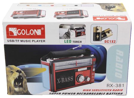 Радиоприёмник Golon RX-381BT Радиоприёмник Golon RX-381BT