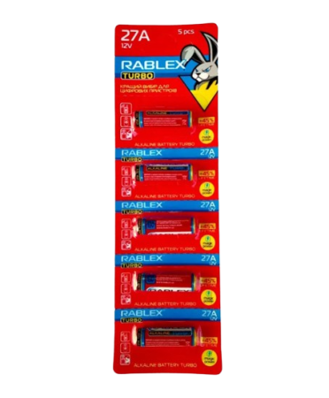 Батарейка Rablex Turbo 27A 12V