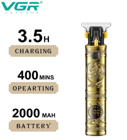 Триммер бороды и усов VGR V-097 Gold