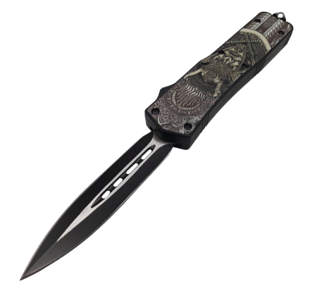 Нож выкидной фронтальный MicroTech 329 Samurai