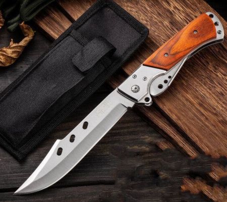 Нож складной Columbia A159 дерево