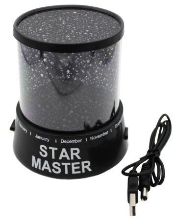 Ночник настольный светильник проектор Star Master USB / H-28305/ Gizmos Ночник настольный светильник проектор Star Master USB / H-28305/ Gizmos