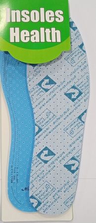 #4 Стельки универсальные антимикробные мягкие Insoles Health №4 (СИНЕ-ГОЛУБЫЕ) #4 Стельки универсальные антимикробные мягкие Insoles Health №4 (СИНЕ-ГОЛУБЫЕ)