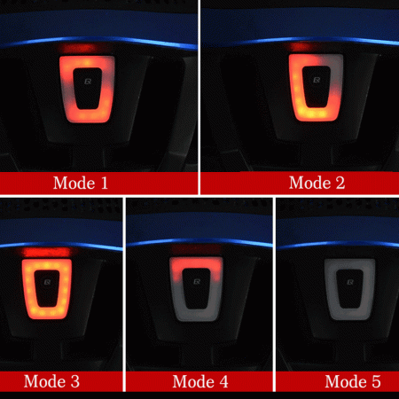 Велосипедный задний фонарь мигалка аккумуляторная T11-15LED, ЗУ micro USB, влагозащита IPx5