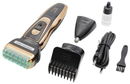 Система Geemy 3в1 (бритва, машинка, триммер) GM-595