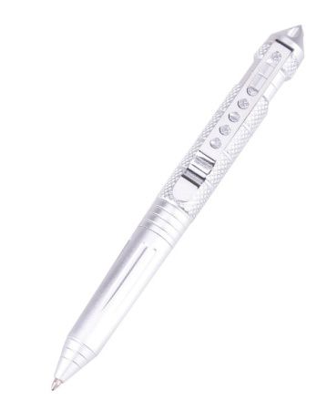 Ручка Тактическая со стеклобоем Laix B2 Tactical Pen / алюминий Серебро