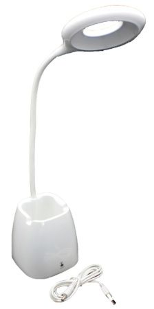 Настольная LED лампа аккумуляторная на 18650 / microUSB (сенсорный выключатель) 1128 - WD477