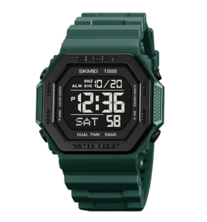 Часы наручные SKMEI 1988DKGN, DARK GREEN, 10284