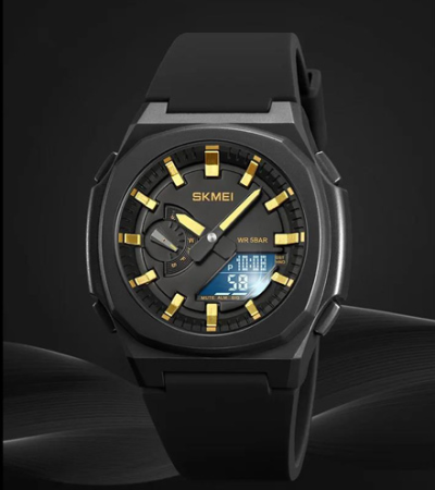 Часы наручные SKMEI 2091BKGDWT, GOLD-WHITE, 10303