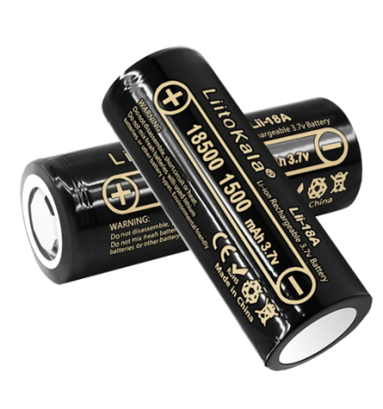 Аккумулятор LiitoKala 18500,  Lii-18A, 1500mah