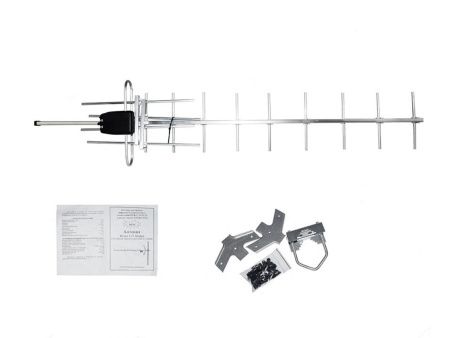 Антенна цифровая телевизионная Волна 1-11 14 дБ +16 дБ (С УСИЛИТЕЛЕМ) (АКТИВНАЯ)