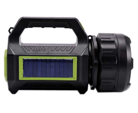 Ручной фонарь T95-LED+COB, Белый, Красный, powerbank, Li-Ion аккум., солн., батарея, ЗУmicroUSB