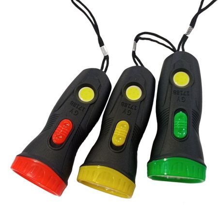 Ручной фонарь GY-1718B, 2xR6,AA, Ручной фонарь GY-1718B, 2xR6,AA,