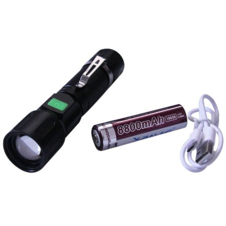 Ручной фонарь Police BL-568-T6 LED, 18650, 3хААА